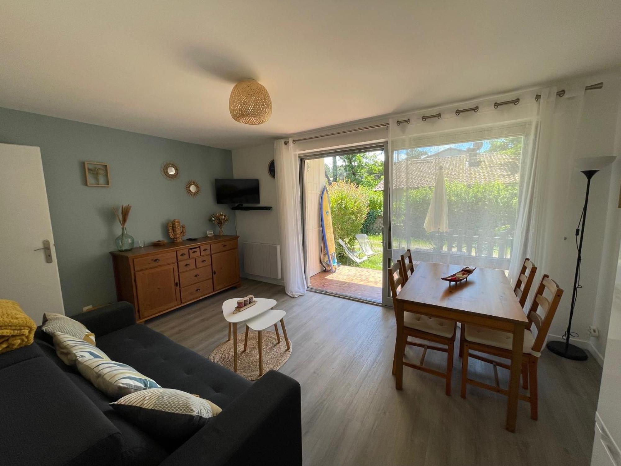 Appartement Avec Chambre, Terrasse Et Jardinet Proche Plage, Foret Pins, Piste Cyclable, Lac Mimizan-Plage Exterior foto
